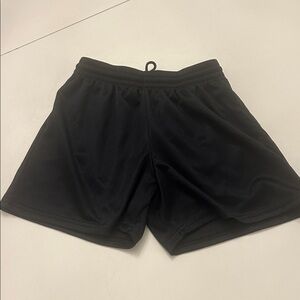 Athletic Black Kids' Shorts
